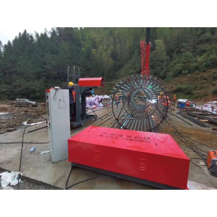 数控钢筋笼卷笼机操作规程