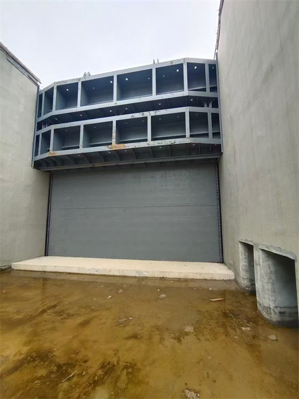 钢坝闸门钢制拍门细节展示