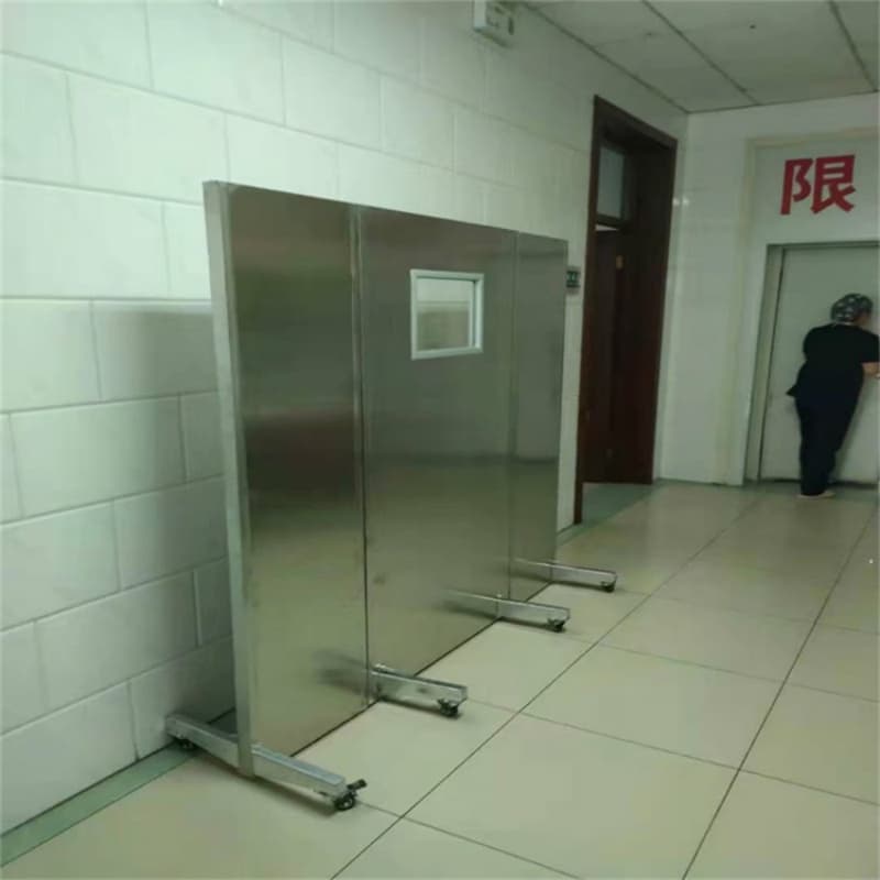 专业销售可移动单联铅屏风-现货供应