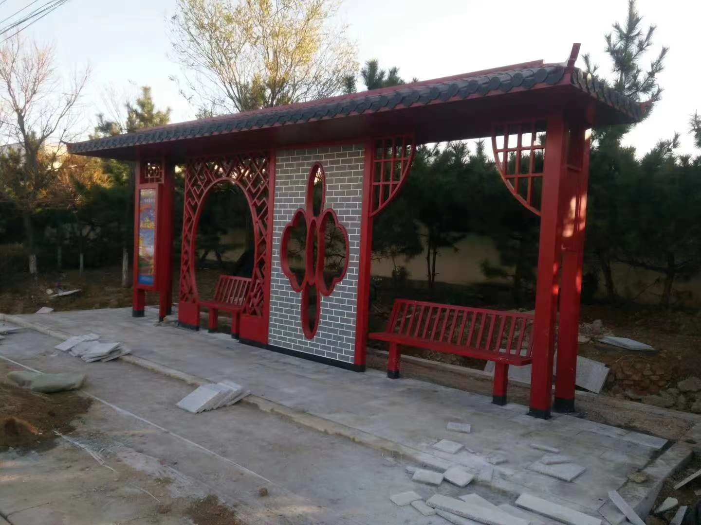 乐东县简易不锈钢候车亭厂家报价