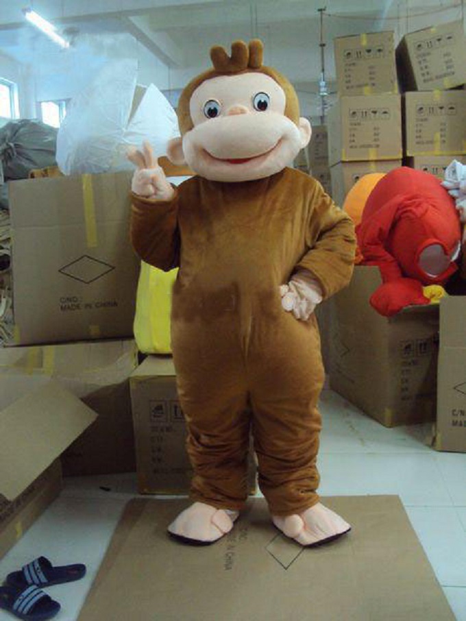 人偶服装订制定做厂家,套头玩偶服品类多