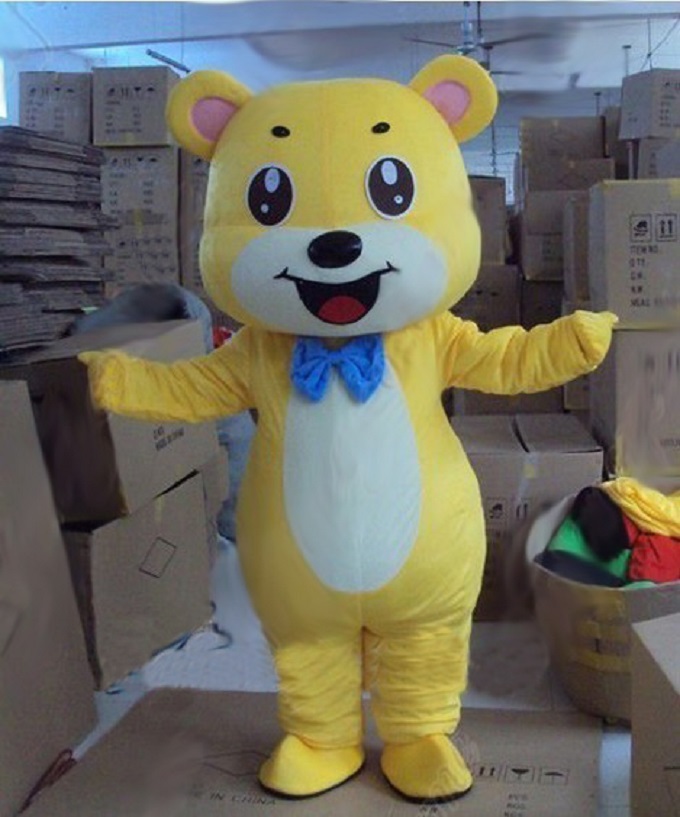 行走人偶服装定制厂家,套头玩偶服工期短