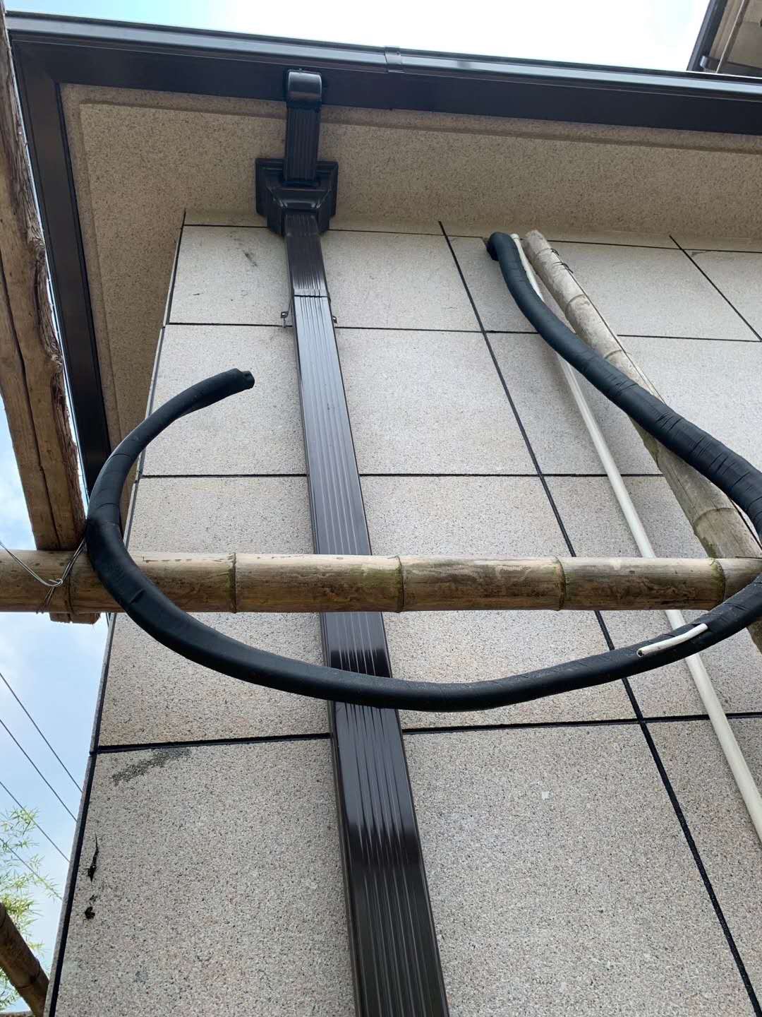 供应别墅铝合金落水管的厂家