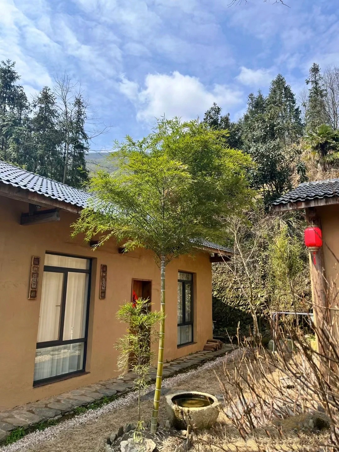 稻草夯土漆施工#农家小院#乡村建设#民宿改造