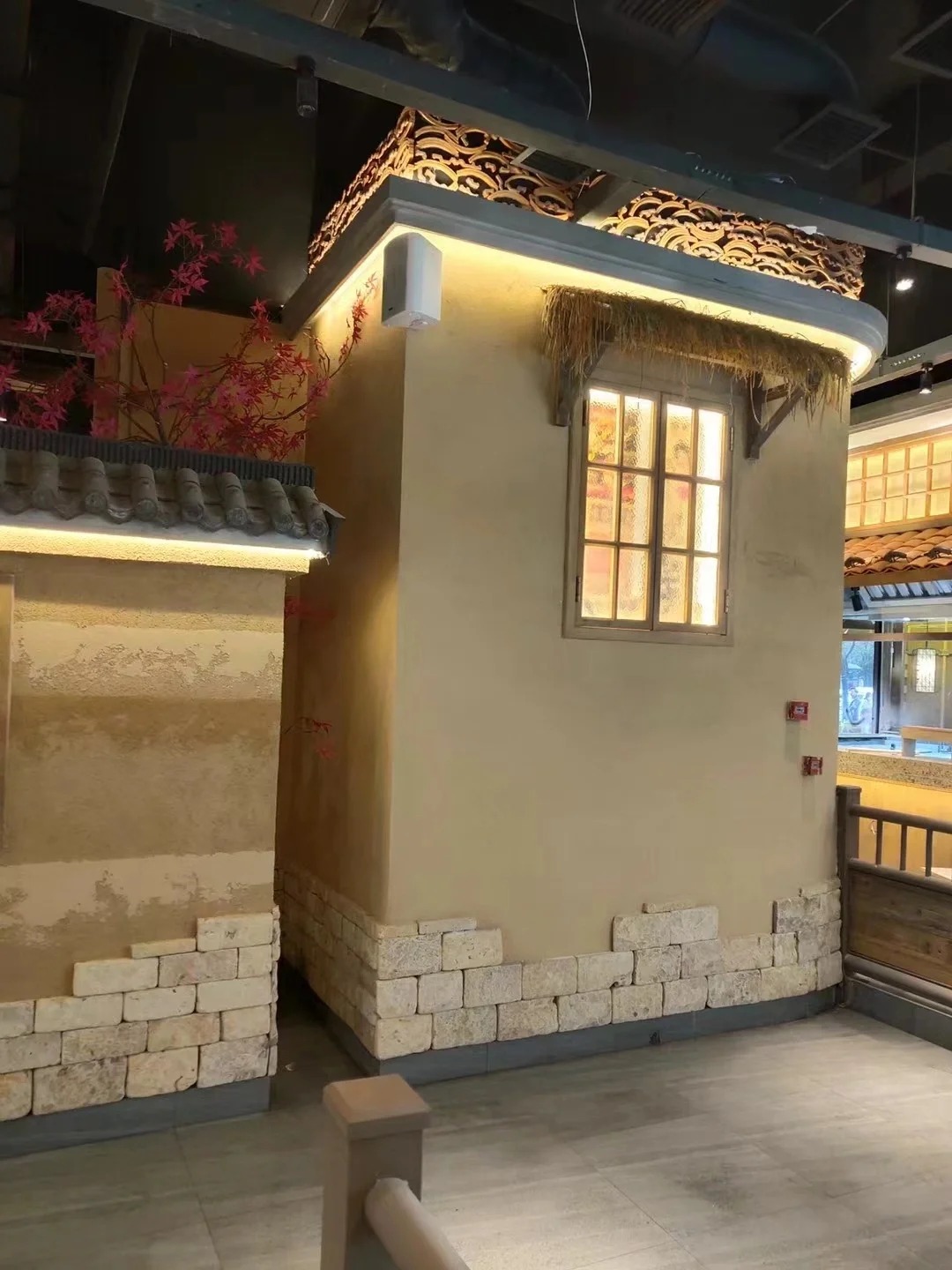 仿五花断层夯土漆多少钱#仿夯土稻草漆#艺术涂料厂家#农家小院改造