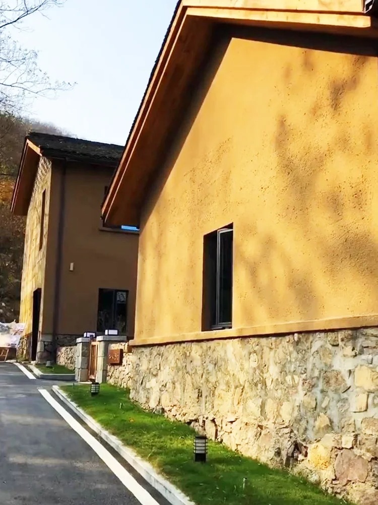 仿夯土墙稻草漆源头厂家，批发价，可施工