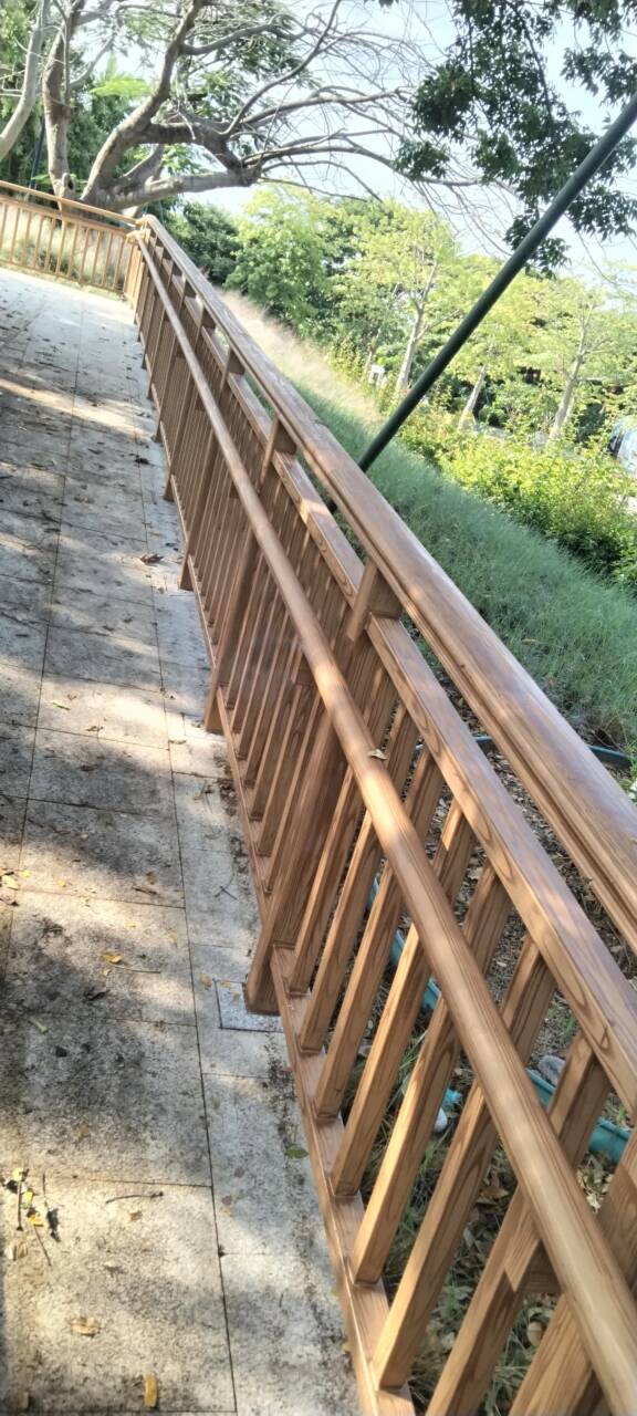 不锈钢仿木纹漆，长廊花架木纹漆，水性木纹漆施工厂家