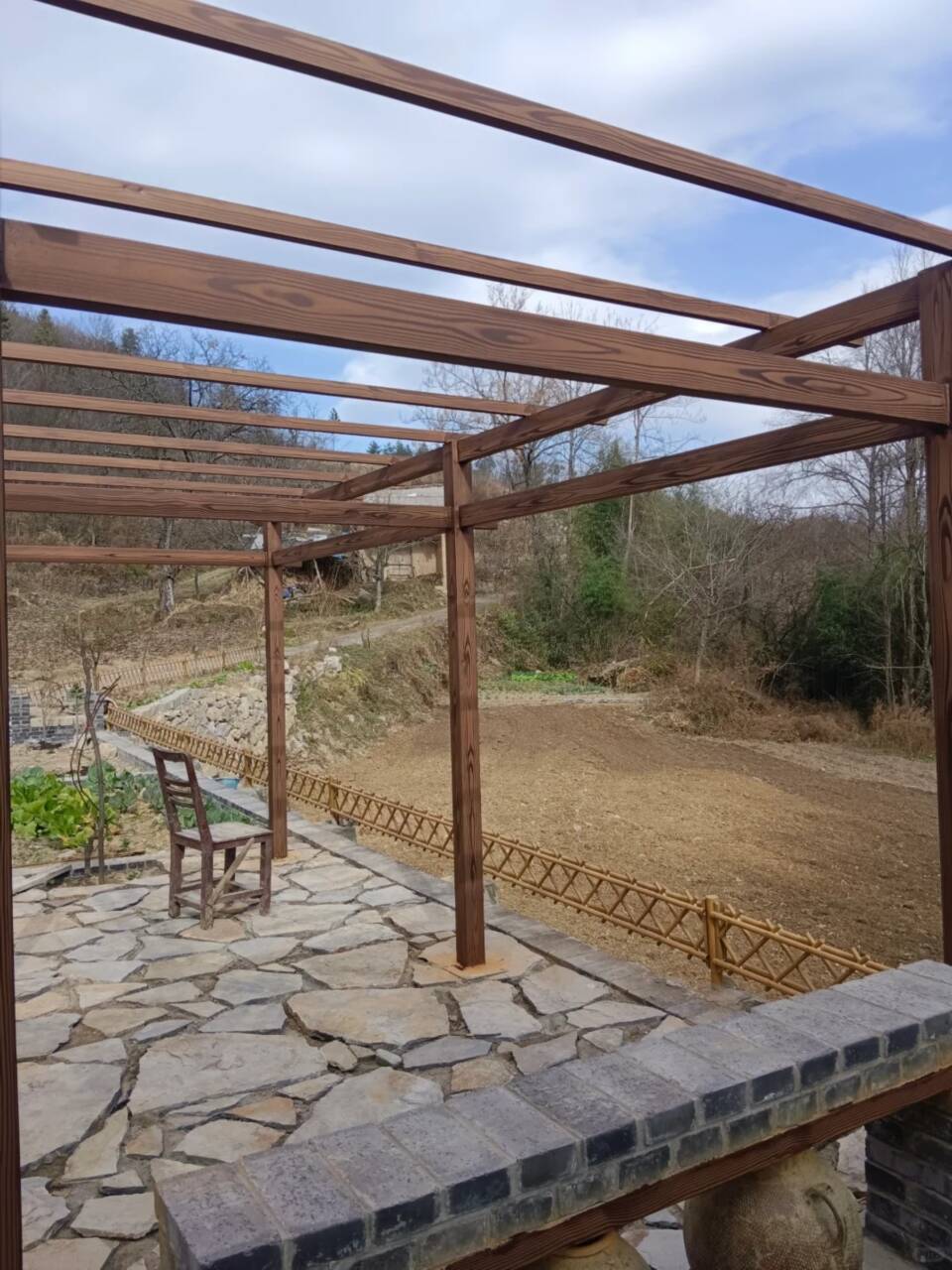 园林建筑木纹漆，内外墙木纹漆，艺术涂料包工包料