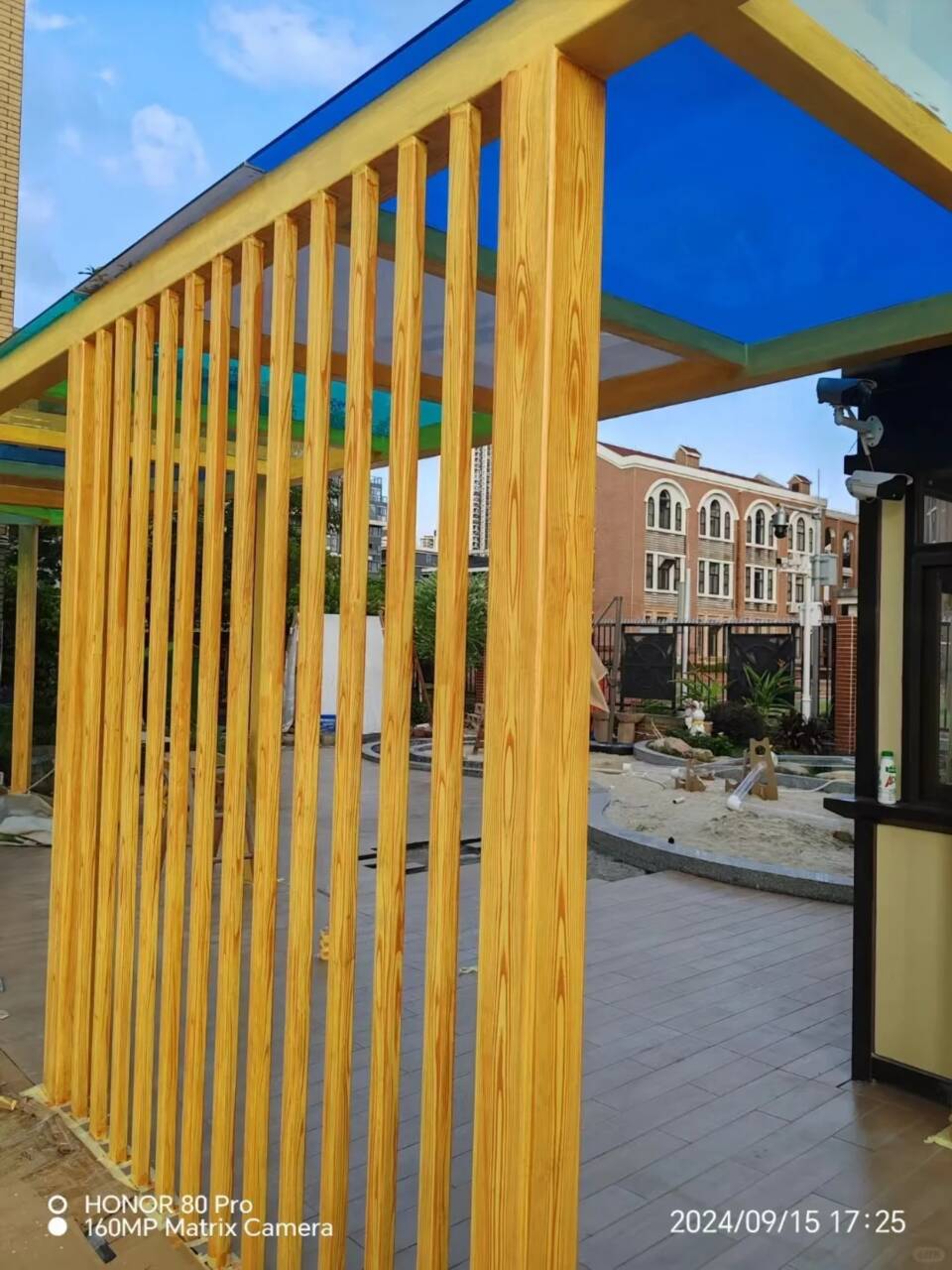 仿古园林建筑木纹漆包工包料