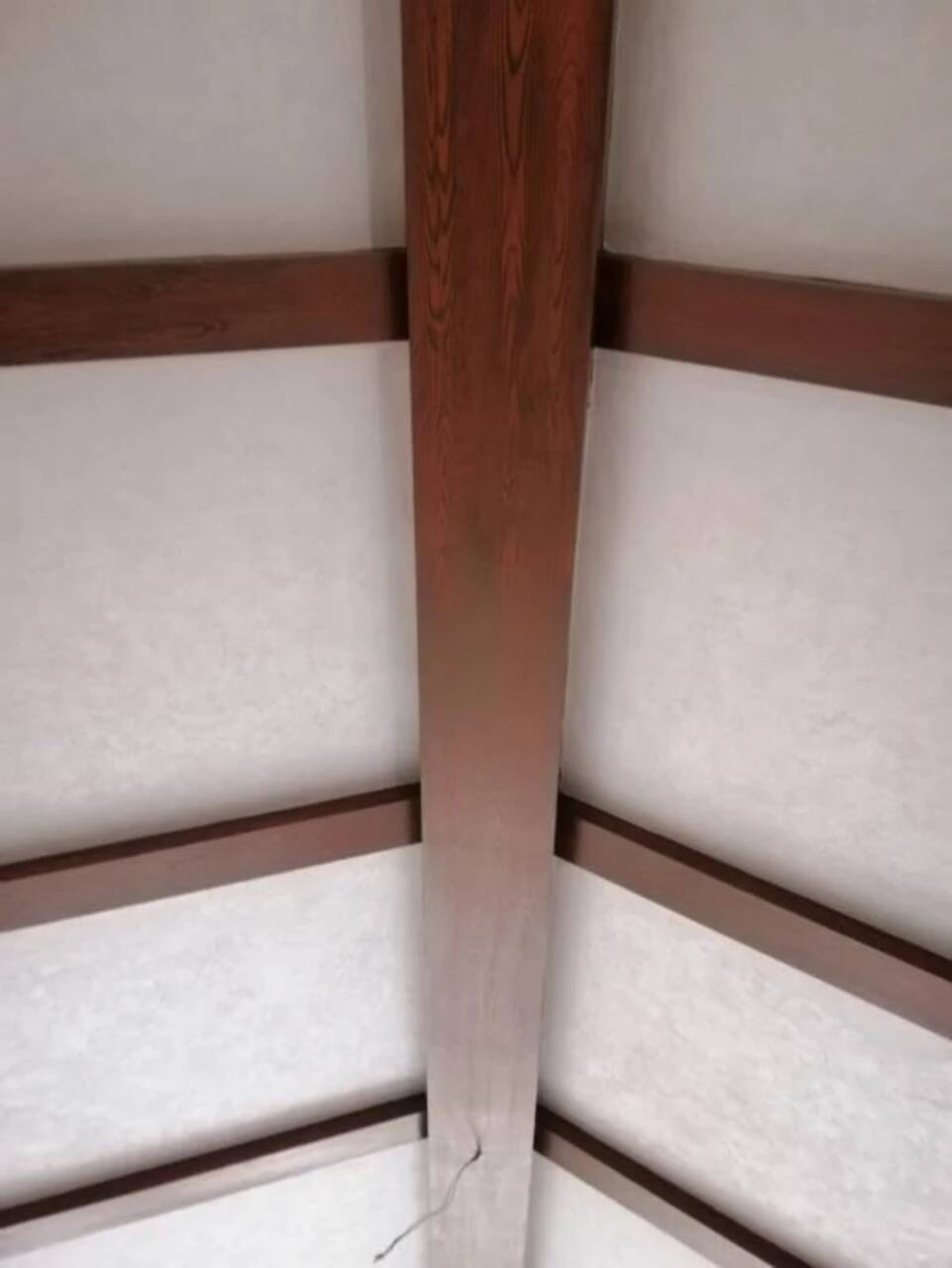 生态复古木纹漆，方钢圆管木纹漆，艺术涂料施工厂家
