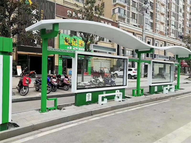 异型公交站台候车亭出厂价格