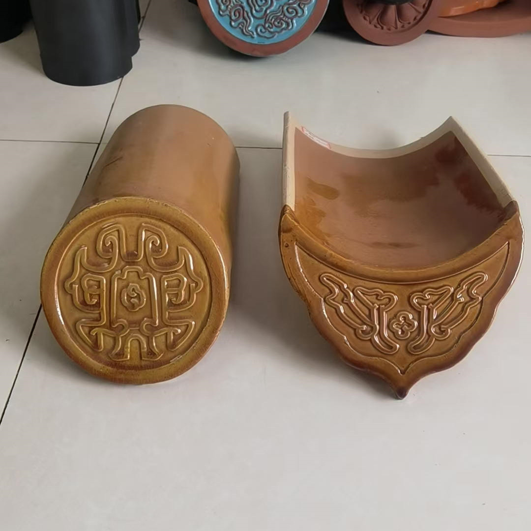 宜兴古建琉璃瓦 仿古瓦定做价格