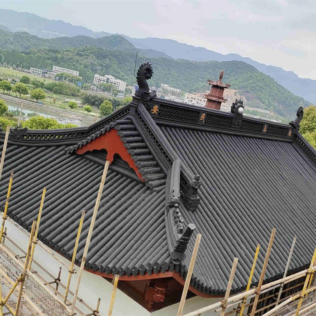 有现货的宜兴琉璃瓦古建筒瓦供应商