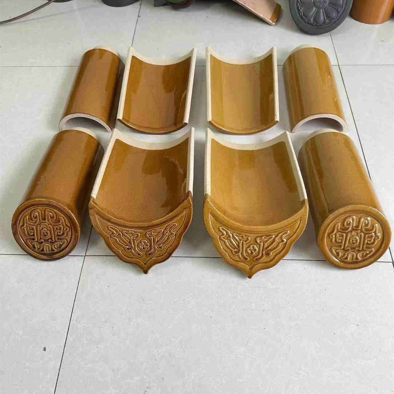 宜兴仿古筒瓦古建瓦片批发零售