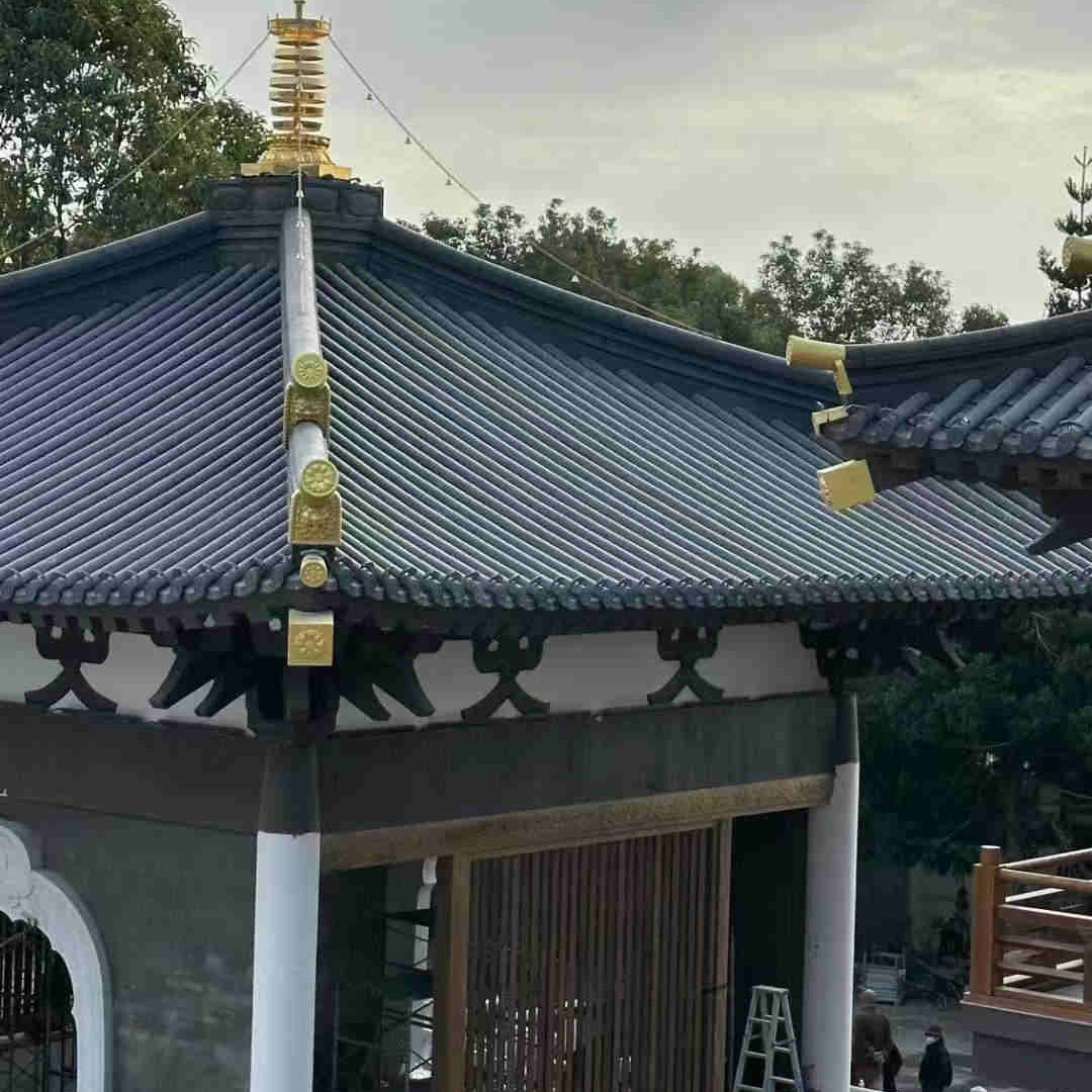 仿古琉璃瓦 古建滴水瓦、仿古琉璃瓦 古建滴水瓦生产厂家_大量现货