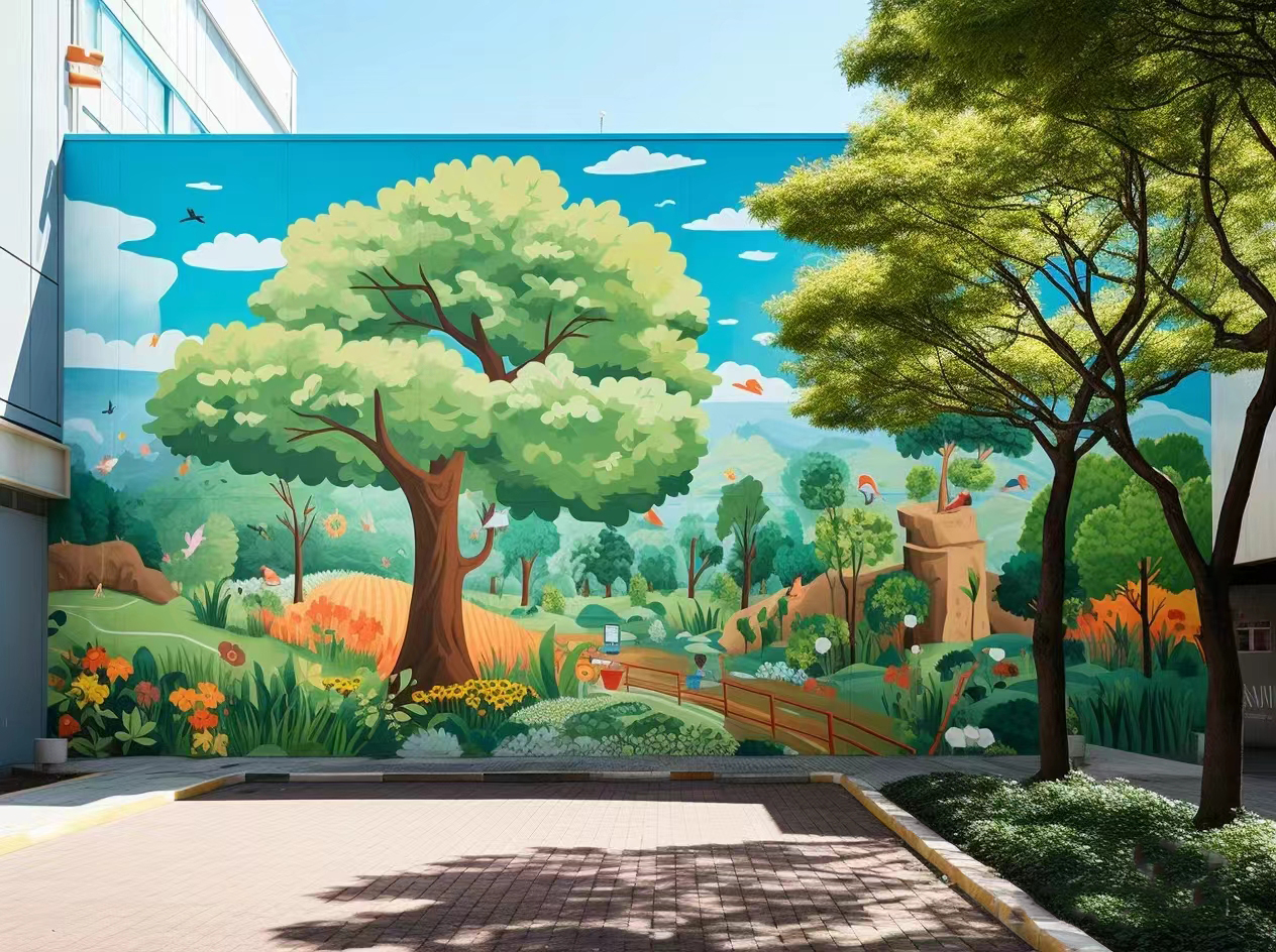 洞头墙体手绘墙体画画涂鸦公司