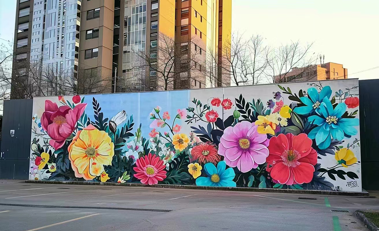 墙绘壁画墙体彩绘涂鸦公司