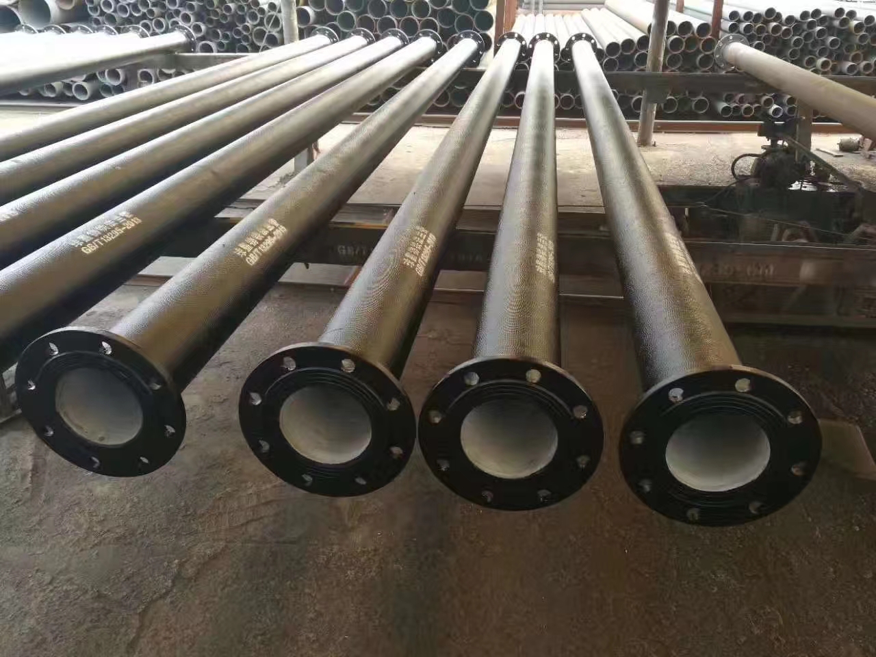 球墨铸铁管闸阀蝶阀量大从优建通铸造厂家