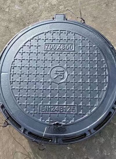 500*1000双开井盖球墨铸铁常年现货建通铸造厂家
