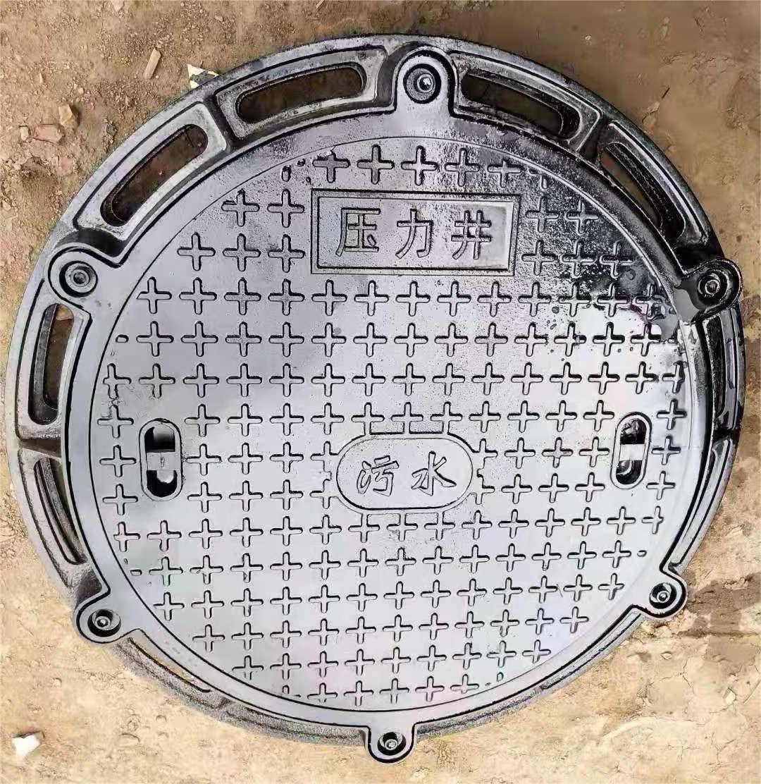 鸥汀街道轻型铸铁井盖现货供应建通铸造厂家
