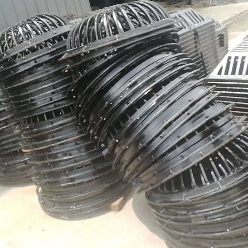 圆形漏水箅子规格尺寸建通铸造厂家