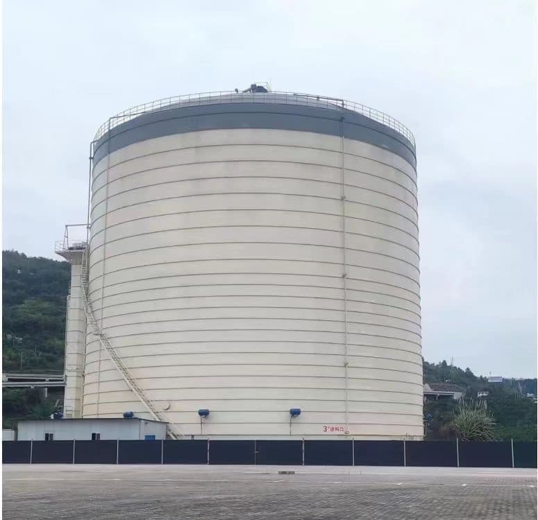 5万吨粉煤灰钢板库找正阳钢板仓建设工程有限公司